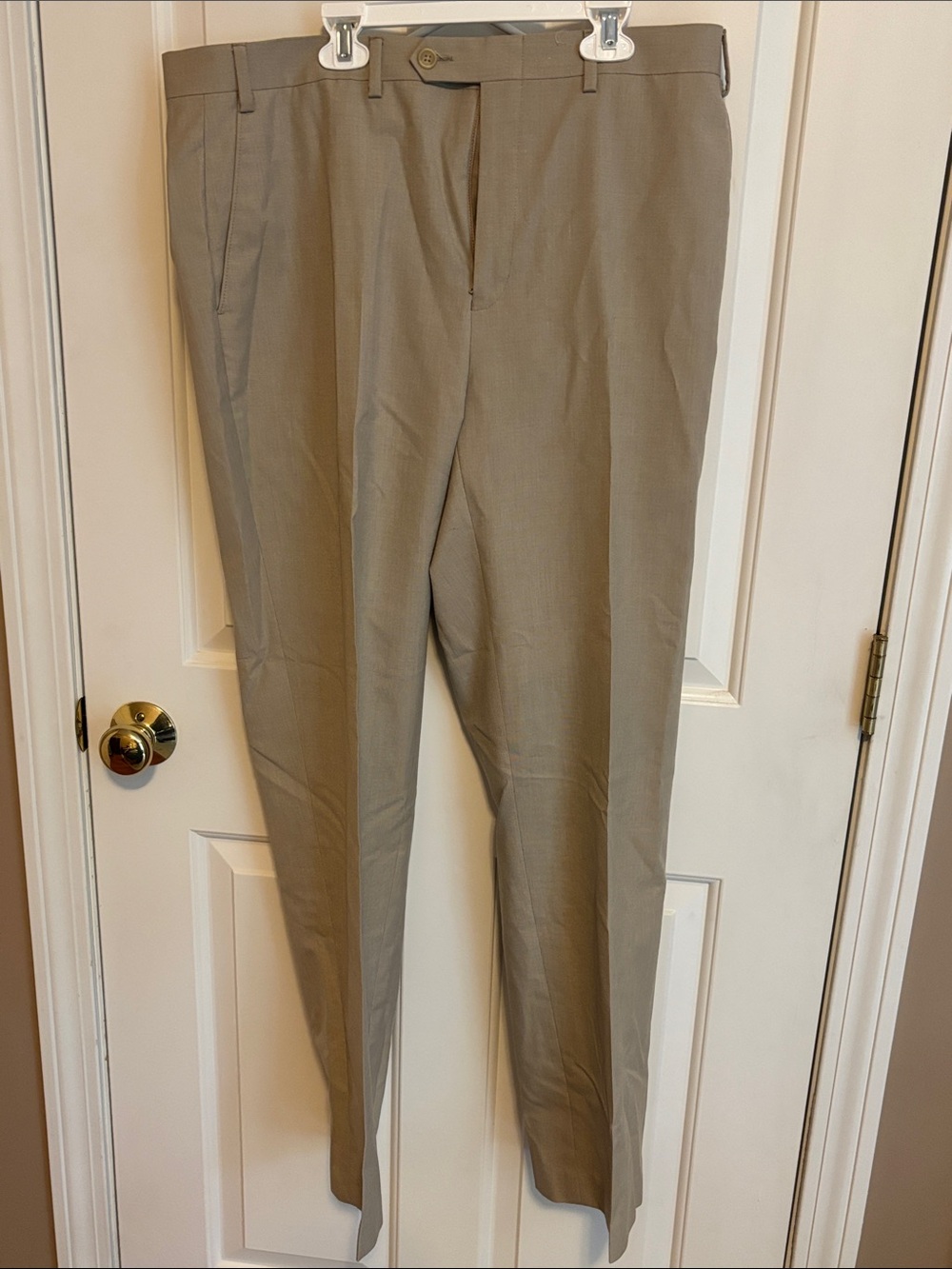 Chaps Men's Light Tan Dress Slacks